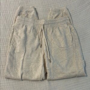 Cream Sweatpants Aerie